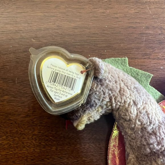 Ty Beanie Baby Scorch the Dragon  -  Style Number #04210 - Picture 9 of 10